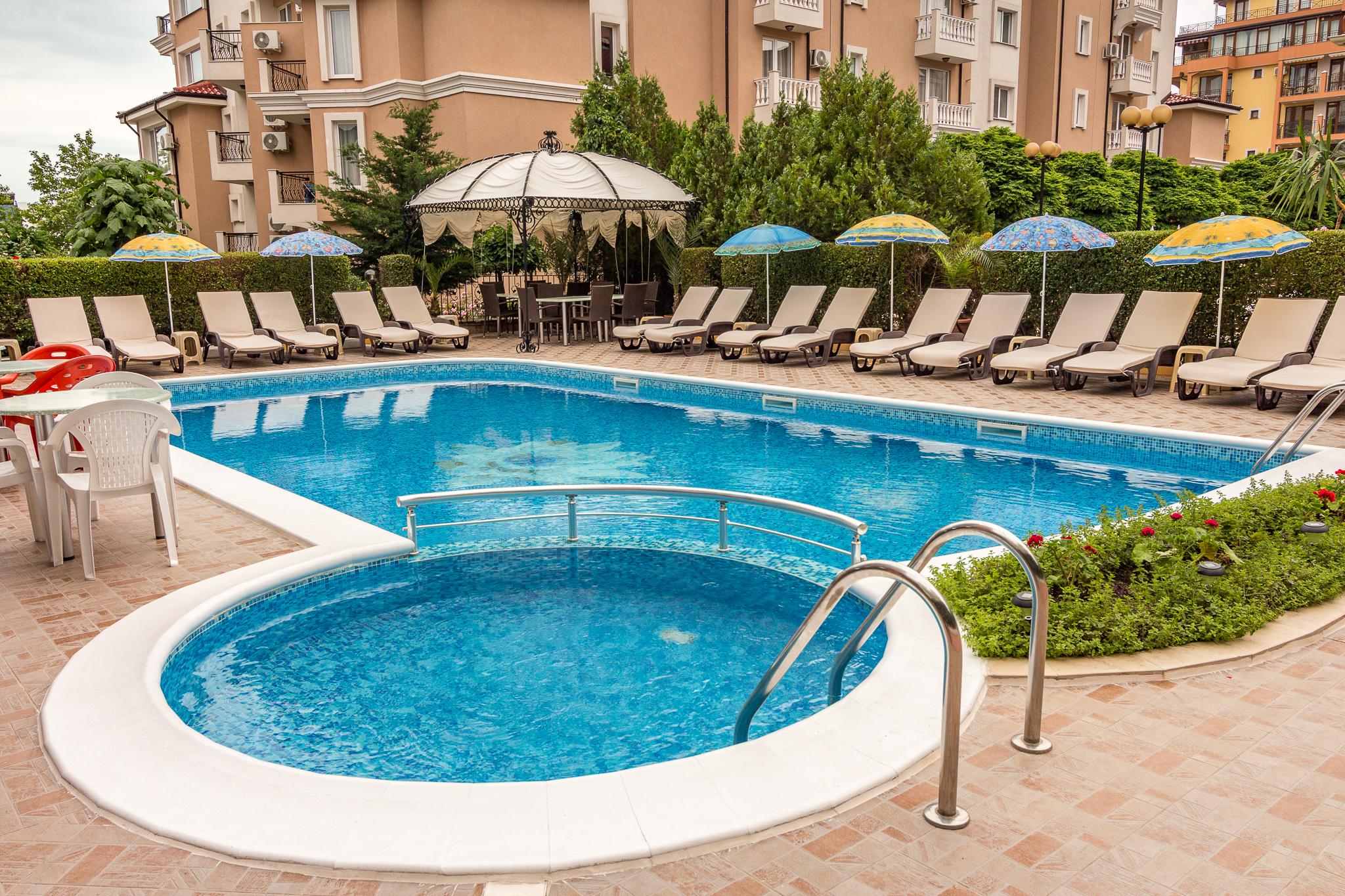 Family Hotel Venera Sveti Vlas Exterior foto